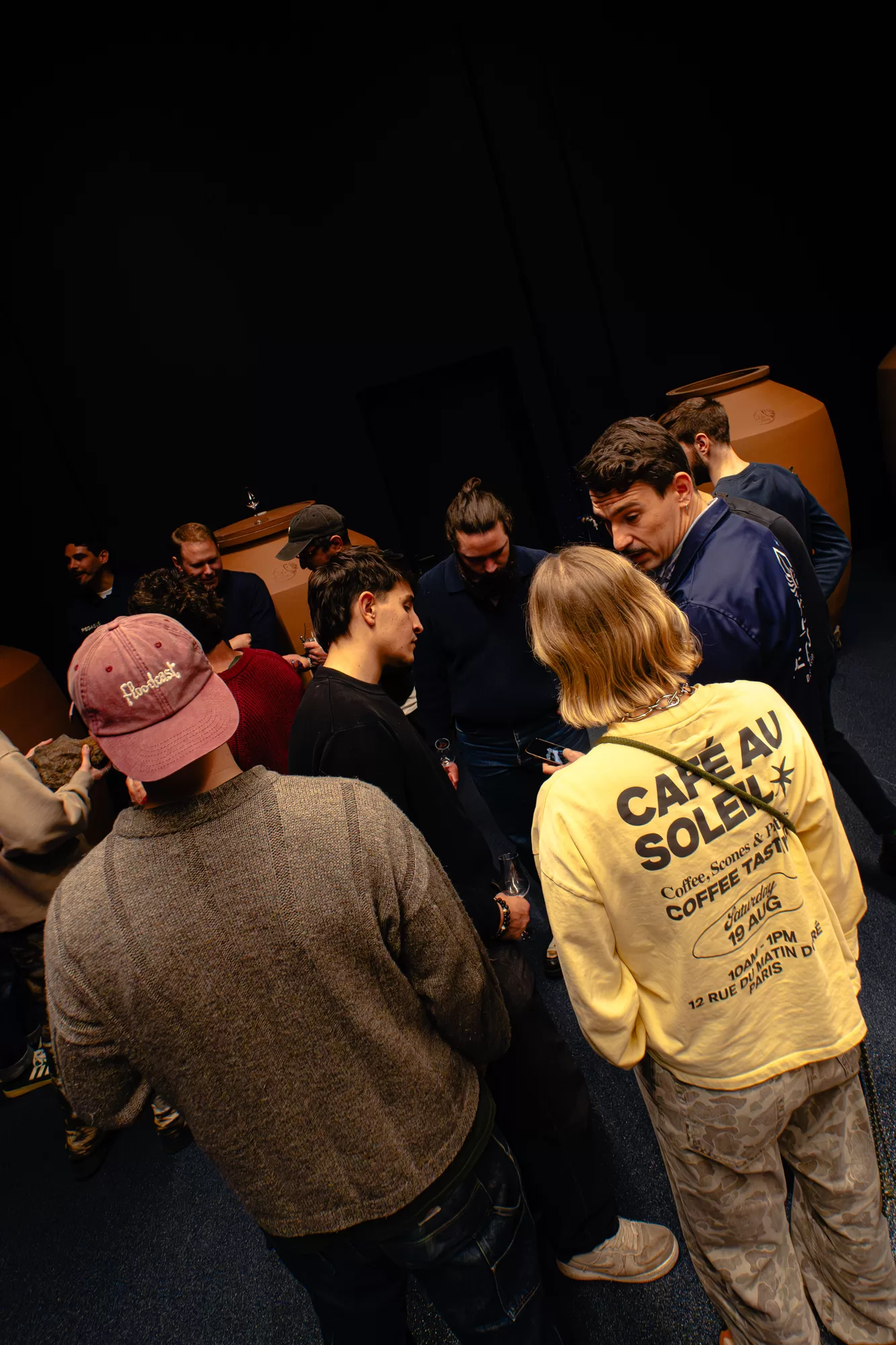 Dégustation en groupe à la distillerie Pegasus